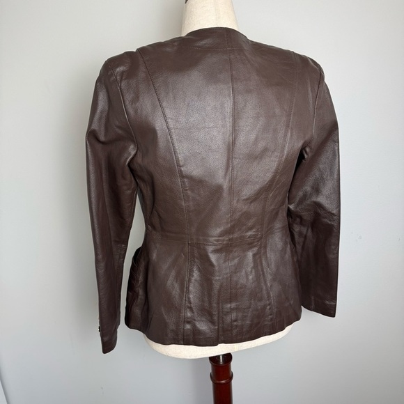 Vintage Leather Jacket by Moda Spiegel - Picture 2 of 10